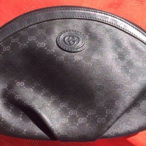 This is Authentic GUCCI Cosmetics Bag Pouch Clutch